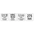YATO Pinceta na pletivo 275 mm