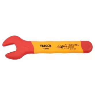 YATO kľúč 7 mm / 90 mm CrV izolovaný do 1000 V