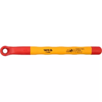   YATO zahnutý hviezdicový kľúč 6 mm / 150 mm CrV izolovaný do 1000 V