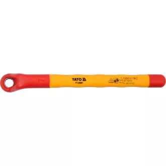   YATO zahnutý hviezdicový kľúč 7 mm / 150 mm CrV izolovaný do 1000 V