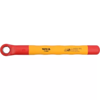   YATO zahnutý hviezdicový kľúč 9 mm / 155 mm CrV izolovaný do 1000 V