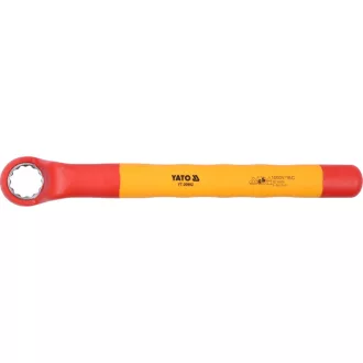   YATO zahnutý hviezdicový kľúč 18 mm / 230 mm CrV izolovaný do 1000 V