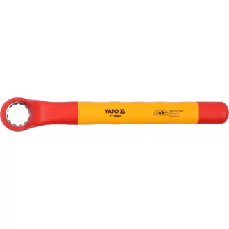   YATO zahnutý hviezdicový kľúč 21 mm / 245 mm CrV izolovaný do 1000 V