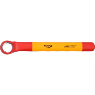   YATO zahnutý hviezdicový kľúč 22 mm / 245 mm CrV izolovaný do 1000 V