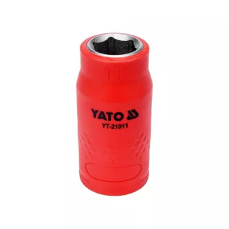   YATO Izolovaná nástrčná hlavica 3/8" 11 mm 1000 V CrV