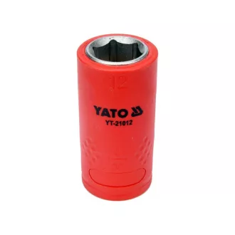   YATO Izolovaná nástrčná hlavica 3/8" 12 mm 1000 V CrV