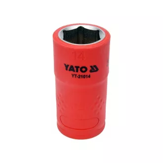   YATO Izolovaná nástrčná hlavica 3/8" 14 mm 1000 V CrV