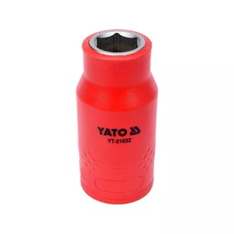   YATO izolovaný nástrčný kľúč 1/2" 12 mm 1000 V CrV