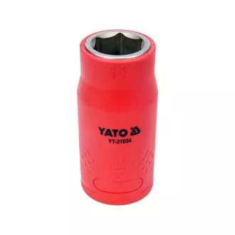   YATO Nástrčný kľúč izolovaný 1/2" 14 mm 1000 V CrV