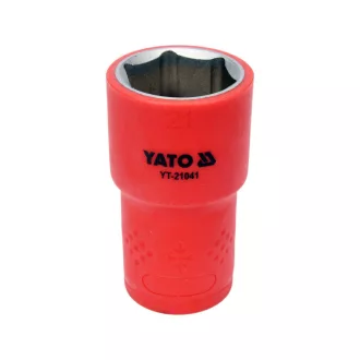   YATO Nástrčný kľúč izolovaný 1/2" 21 mm 1000 V CrV