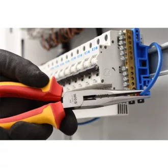   YATO Dlhonosá kliešte rovné 160 mm izolované do 1000 V CrV