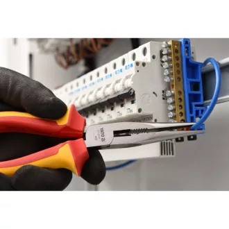   YATO Dlhonosá kliešte rovné 160 mm izolované do 1000 V CrV