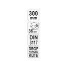 YATO Nastaviteľný vidlicový kľúč 0-38 / 300 mm