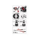 YATO Sada na lisovanie 9 dielna pre Pex-AL-Pex rúrky