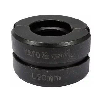   YATO Krimpovacia vložka YT-21735 pre krimpovací nástroj typu U 20 mm