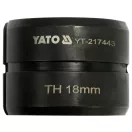 YATO Krimpovacia vložka pre krimpovacie náradie YT-21735 typ TH 18 mm