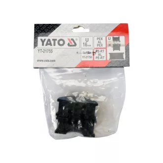   YATO Stláčacia vložka pre stláčaný nástroj YT-21750, typ U, 16 mm