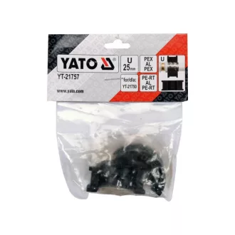 YATO Krimpovacie vložky YT-21750 pre krimpovač U-typ 25 mm