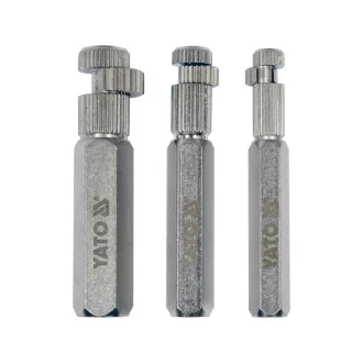   YATO Súprava vnútorných montážnych skrutiek 3 diely 3/8", 1/2", 3/4"