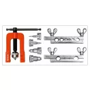 YATO Sada prírub pre 7-dielnu brzdovú a hydraulickú rúrku (3-19 mm)