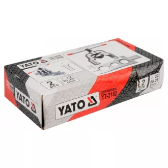   YATO Sada prírub pre 3-dielne brzdové a hydraulické potrubie (22-25-28 mm)