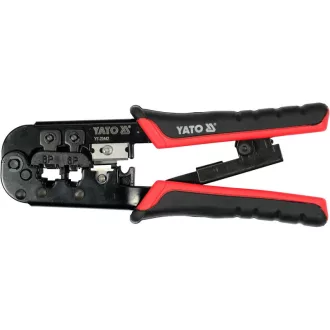   YATO Kliešte na krimpovanie 190 mm pre UTP sieť/RJ45 a telefón/RJ11 konektory