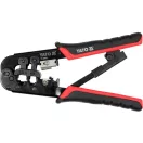 YATO Kliešte na krimpovanie 190 mm pre UTP sieť/RJ45 a telefón/RJ11 konektory