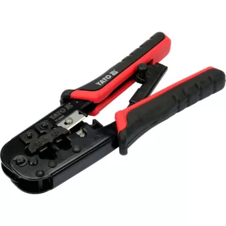   YATO Kliešte na krimpovanie 190 mm pre UTP sieť/RJ45 a telefón/RJ11 konektory