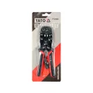 YATO Kliešte na krimpovanie 205 mm pre UTP sieť/RJ45 a telefón/RJ10, RJ11, RJ12 konektory.