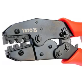 YATO Krimpovacie kliešte 220 mm/0,5-6 mm2