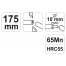 YATO Kliešte na strihanie a odstraňovanie izolácie z káblov 175 mm/10 mm/0,5-6 mm2 automatické
