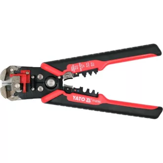 YATO Krimpovacie a odizolovacie kliešte 225 mm/0,2-6,0 mm2