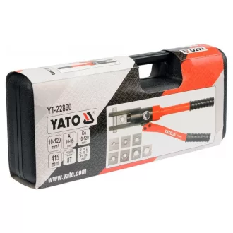 YATO Sada ručného hydraulického lisu 8 dielov 10-120 mm2
