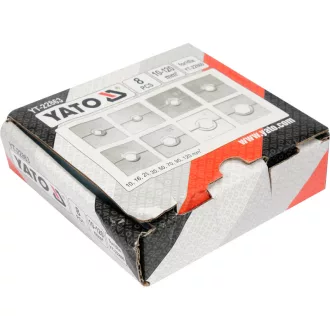   Sada čeľustí lisu YATO 8 dielov 10-120 mm pre hydraulický lis YT-22860