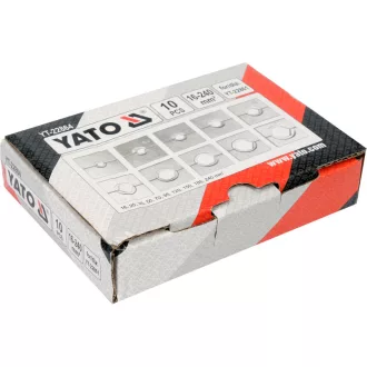   YATO sada čeľustí lisu 10 dielov 16-240 mm pre hydraulický lis YT-22861