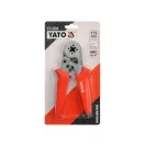 YATO Krimpovacie kliešte 180 mm/0,2-6,0 mm2