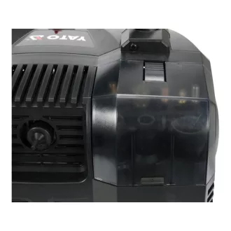   YATO Batériový kompresor 8 bar 2 x 18 V (2 x 3,0 Ah batéria + nabíjačka)