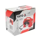 YATO Batériový kompresor 11 bar 18 V (bez batérie + nabíjačky) + 12 V zapaľovač cigariet