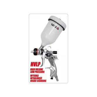   YATO striekacia pištoľ s horným zásobníkom 600 ml 1,4 mm HVLP