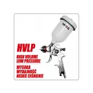 YATO Striekacia pištoľ s hornou nádobou 600 ml 1,5 mm HVLP