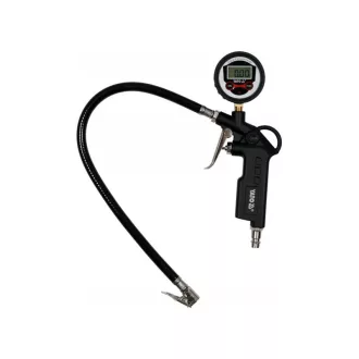 Vzduchová pištoľ YATO s LCD tlakomerom 1/4"