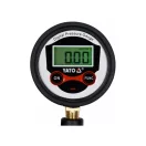 Vzduchová pištoľ YATO s LCD tlakomerom 1/4"