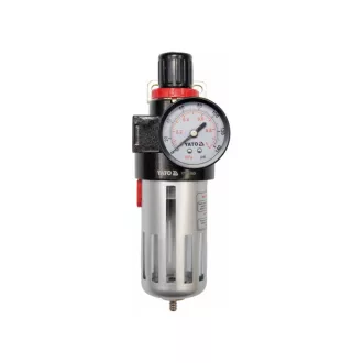   YATO Pneumatický vzduchový filter s regulátorom tlaku 1/2"