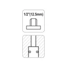 YATO Pneumatická rýchlospojka 1/2" závit