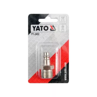 YATO Pneumatická koncovka hadice 1/2" závit