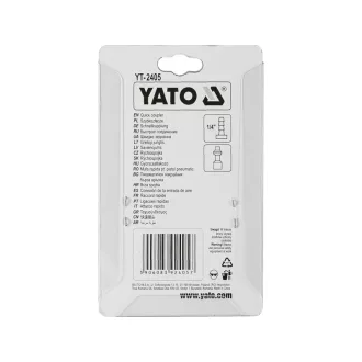 YATO koncovka hadice 1/4" potrubná spojka