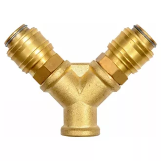 YATO Pneumatický Y rozdeľovač 3/8"