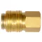 YATO Pneumatická rýchlospojka 1/4" x 1/4" mosadz
