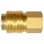 YATO Pneumatická rýchlospojka 1/4" x 1/4" mosadz