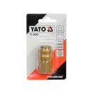 YATO Pneumatická rýchlospojka 1/4" x 3/8" mosadz
